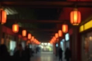 《城市背面》凌晨街道清洁作业的横版剧照