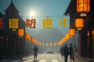 《候鸟邮局》海岛邮局木窗台场景的横版剧照