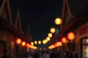 《白噪音公寓》老式公寓楼道灯光的横版剧照