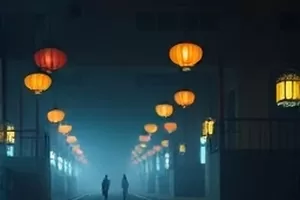《雪线以南》雪山垭口远景的横版剧照